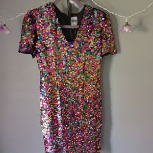 Shiny Flashy Homecoming/Prom dress size 10